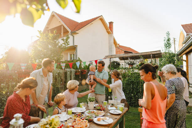istock An outdoors family party 1296195102