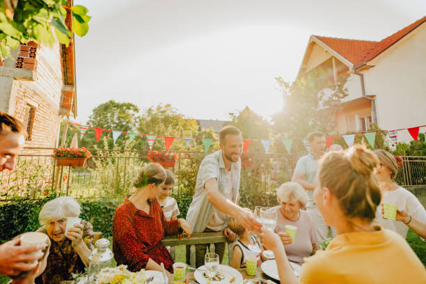 istock An outdoors family party 1296195403