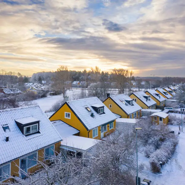 Photo of Houses in winter