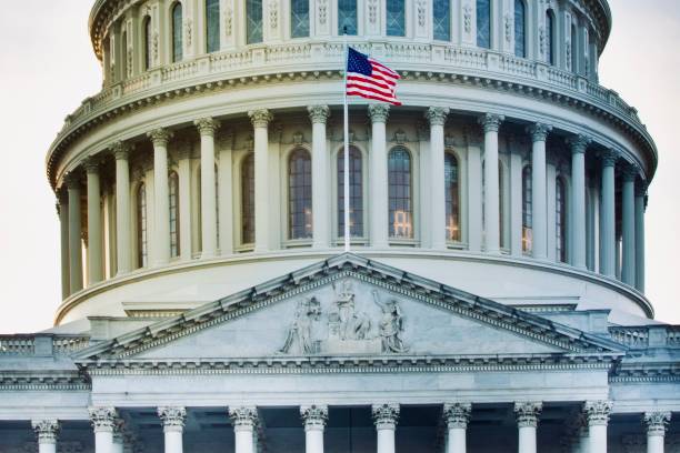 istock American Flag & Congress 1296221735