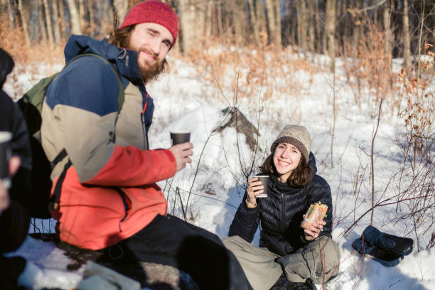 istock Hiking during winter season 1296231238