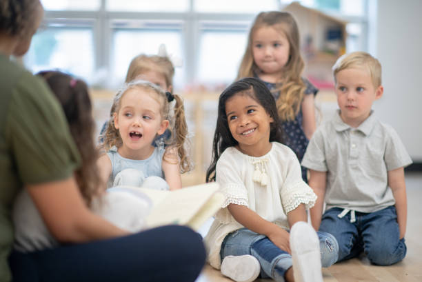 istock Story time in class is the best time 1296235437
