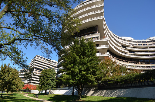 Washington, DC, USA - October 27, 2014: The Watergate Complex.