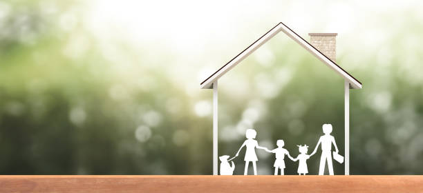 istock House Model there space. Home Eco Real Estate concept 1296248687
