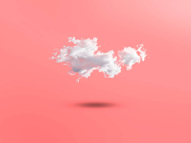 istock minimalistic abstract clouds isolated against the color trendy background 1296253837