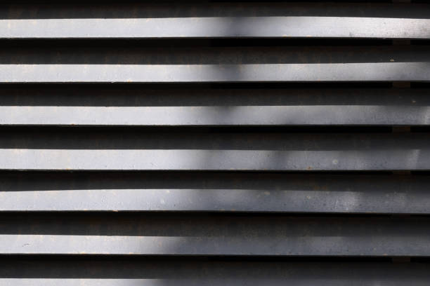 istock Gray metal air vent detail 1296263027