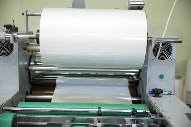 istock The image of a laminating machine. 1296279776