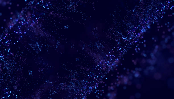 istock Abstract color art particle background 1296296566