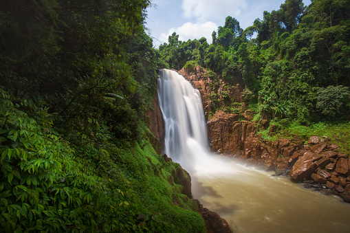 Haew Narok waterfall in Khao Yai National Park, Thailand