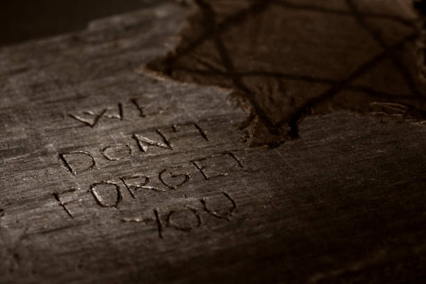 istock jewish badge and text we do not forget you 1296311973