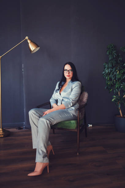 istock Young pretty business woman 1296313179