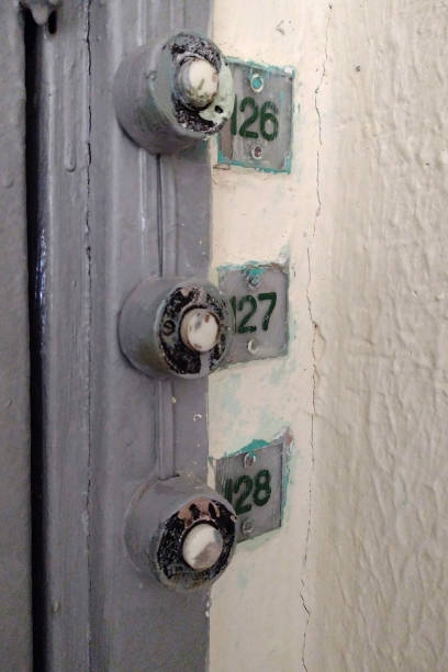 istock doorbell buttons at the front door on the floor 1296318057