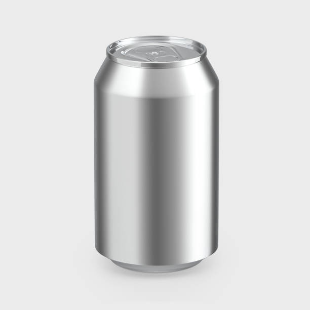 istock 3D rendering, 3D illustration Aluminium beer or soda pack mock up 1296320075