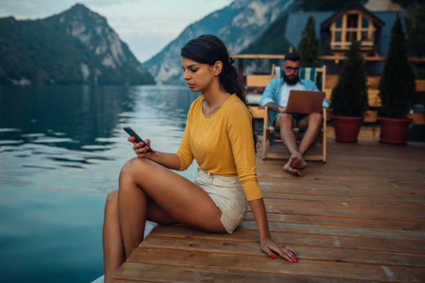 istock Technology allows you to easily connect with your loved ones 1296326804