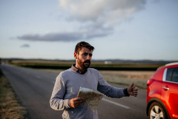 When lost, there is a map and spontaneous first hitchhiking down the road. Something to remember