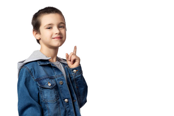 istock Portrait of smiling boy 1296336271