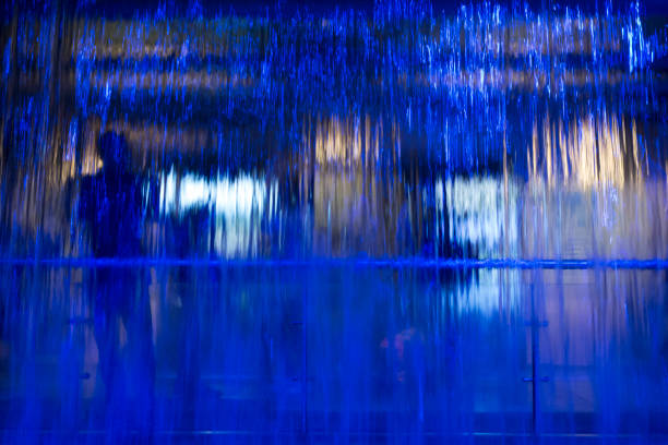 the color blue, associated with harmony, cold, infinity and sadness
