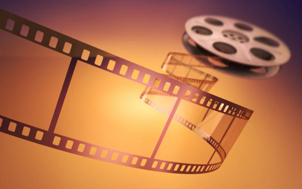 istock 35mm film strip Gradient Background 1296345418
