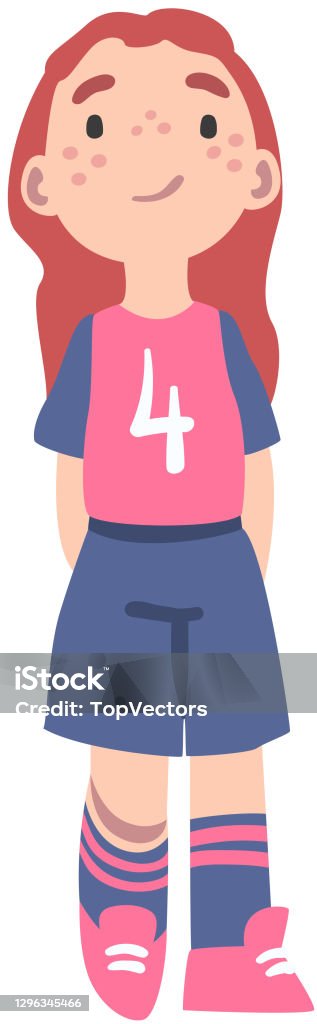 Ilustración de Lindo Niño Jugador De Fútbol Personaje Niña En Uniforme De Deportes Jugando Al Fútbol Actividad Deportiva De La Escuela Academia De Fútbol Concepto De Dibujos Animados Estilo Vector Ilustración y Ilustración de Lindo Niño Jugador De Fútbol Personaje Niña En Uniforme De Deportes Jugando Al Fútbol Actividad Deportiva De La Escuela Academia De Fútbol Concepto De Dibujos Animados Estilo Vector Ilustración y
