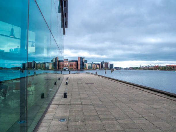 New skyline in Copenhagen harbour