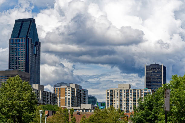 istock Buildings in Montreal 1296351121