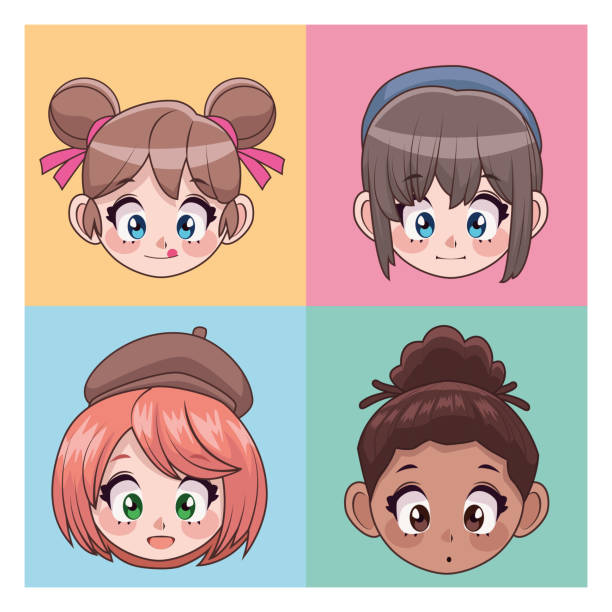 Mejores Amigas Anime - Banco de fotos e imágenes de stock - iStock Mejores Amigas Anime - Banco de fotos e imágenes de stock - iStock