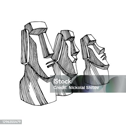 520+ Moai Stock Illustrations, Royalty-Free Vector Graphics & Clip Art -  iStock