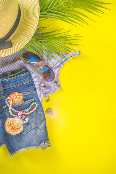 istock Girl stylish summer outfit 1296355745