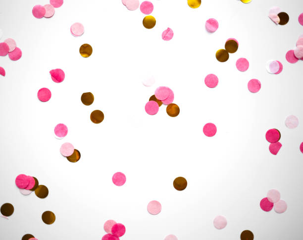 istock multicolored confetti on white background great background for design 1296361125