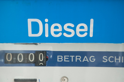 diesel fuel for diesel engines, fuel to fill up a tank