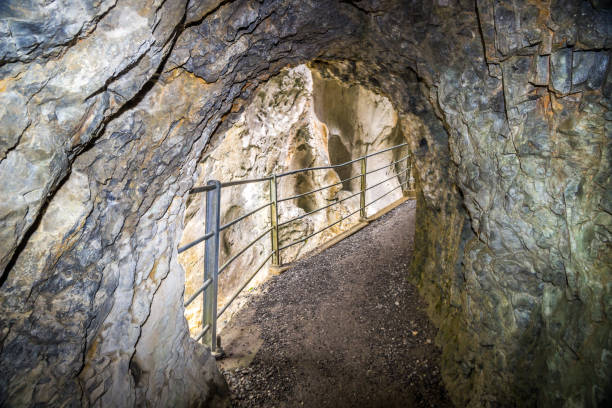 istock Glacier gorge in the Alps 1296365005