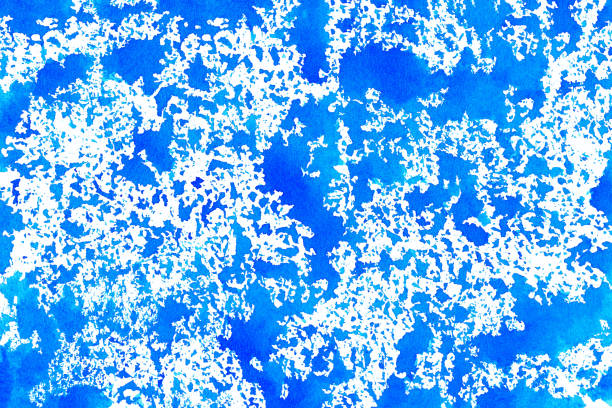 istock Blue azure turquoise abstract watercolor background for textures backgrounds and web banners design 1296365890