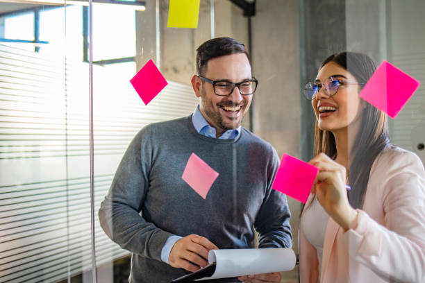 istock Young creative business people meeting at office. 1296373116