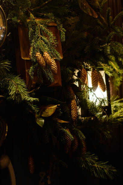 istock Merry Christmas and Happy New Year decoration. 1296374738
