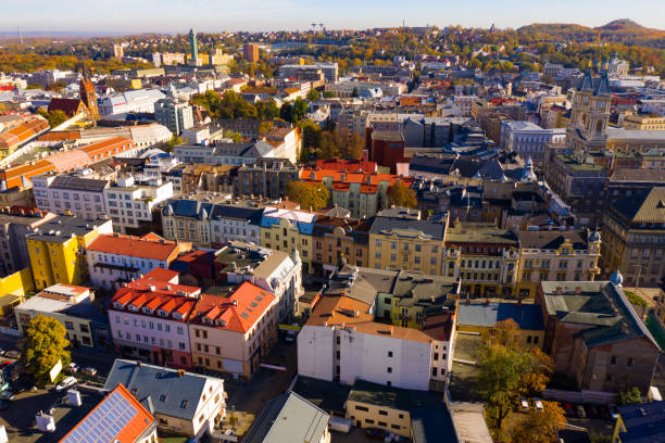 istock Cityscape of Ostrava, Czech Republic 1296382598