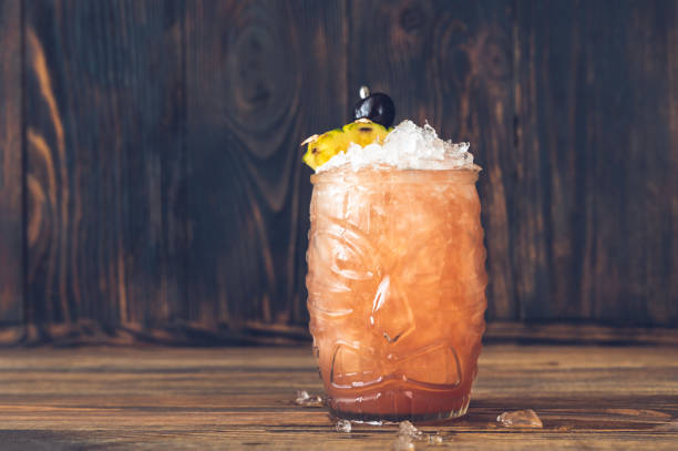 istock Glass of Jungle Bird 1296388894