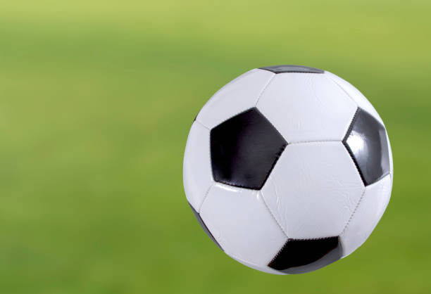 istock soccer ball on green field 1296392442