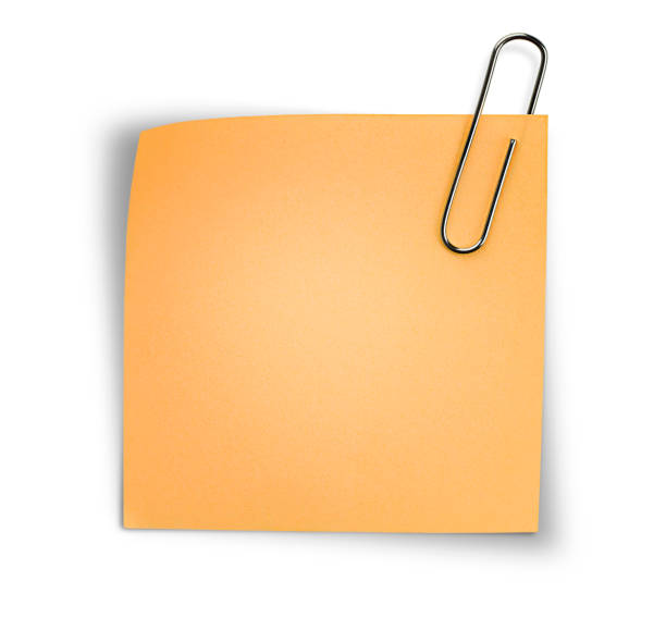 istock one sheet of paper on a paper clip 1296394616