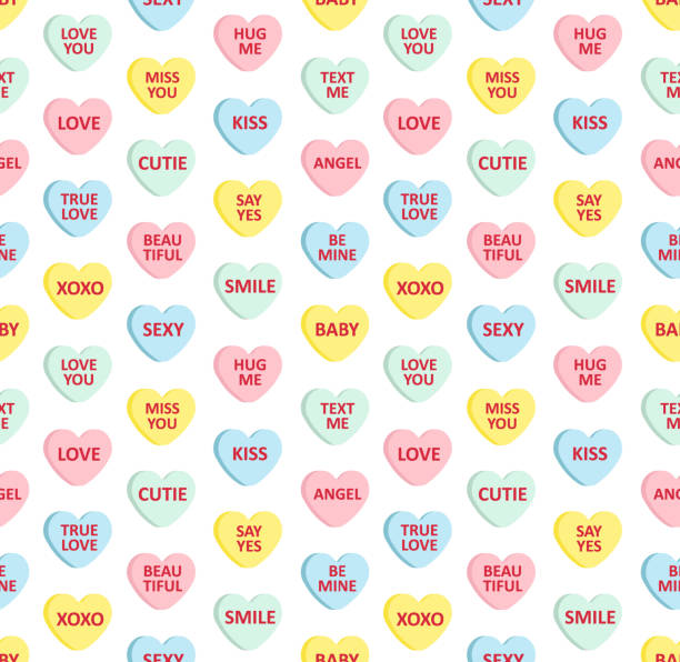 Printable Candy Heart Phrases Printable Candy Heart Phrases