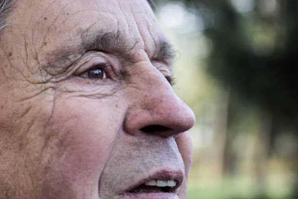 istock Eyes of a senior man 1296397087