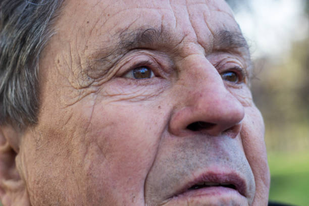istock Eyes of a senior man 1296397138