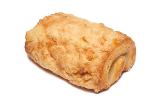 istock Puff pastry cake with sugar. Puff dessert for tea. 1296398073