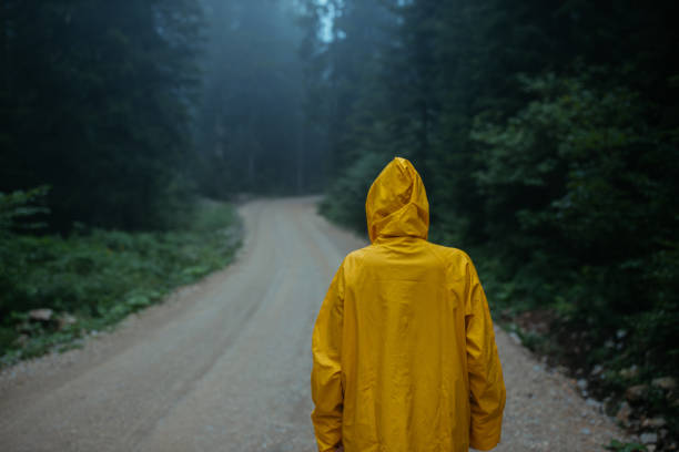 istock I love the rain! 1296405311