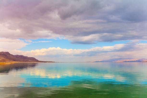 istock The smooth surface of the water 1296415815