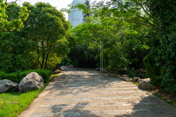 istock walkway in the modern city 1296415974