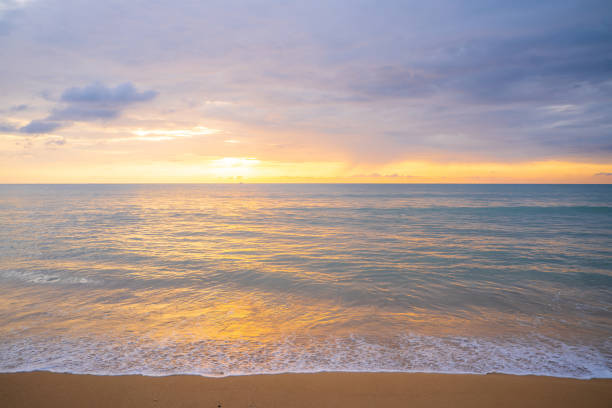 istock beautiful sunset at Khaolak Beach 1296423962