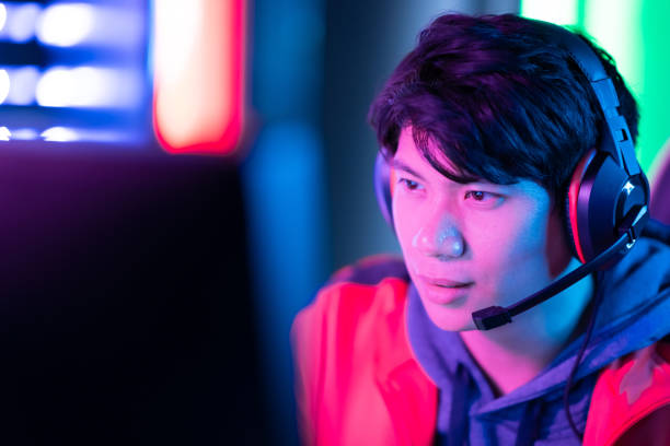 istock cyber sport gamer playing game 1296430469