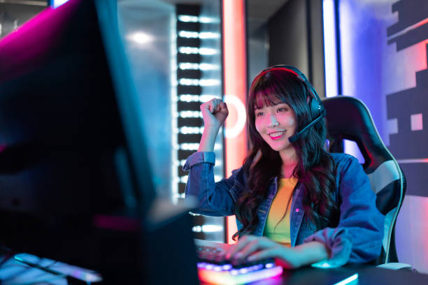 istock cyber sport gamer win game 1296430485