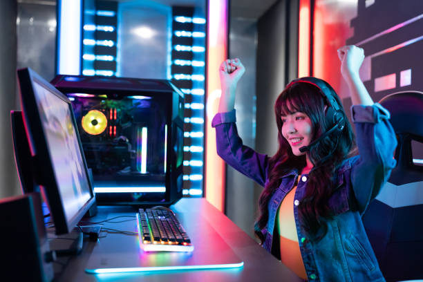 istock cyber sport gamer win game 1296430500