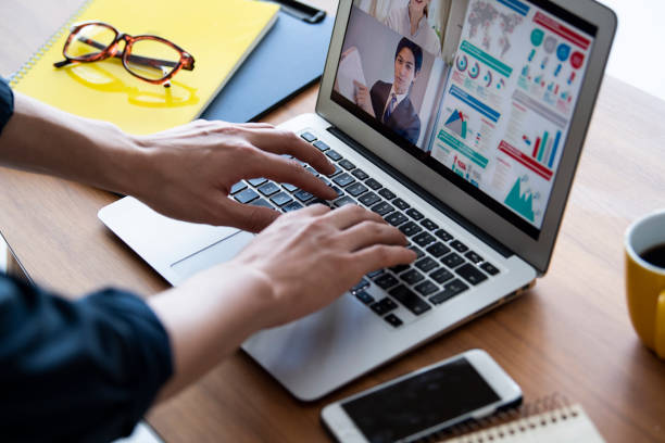 istock A businessman is having an online meeting with a client 1296433916